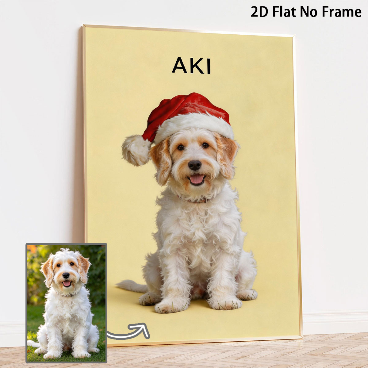 Pet Portrait Custom - Kişiye Özel Evcil Hayvan Posterleri, Kişiselleştirilmiş