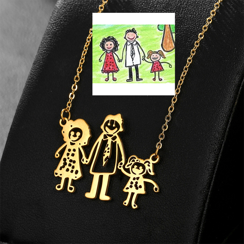 DIY Özel Logo Çocuk Çizim Resi - Birth Flower Necklace incelemesi ve fiyatı
