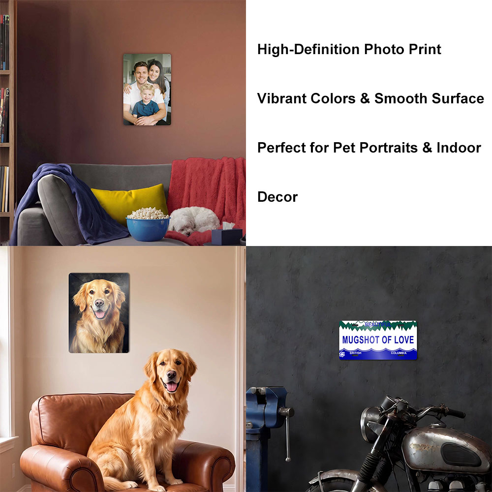Özel Alüminyum Metal Tabela, K - Pet Portrait Custom incelemesi ve fiyatı
