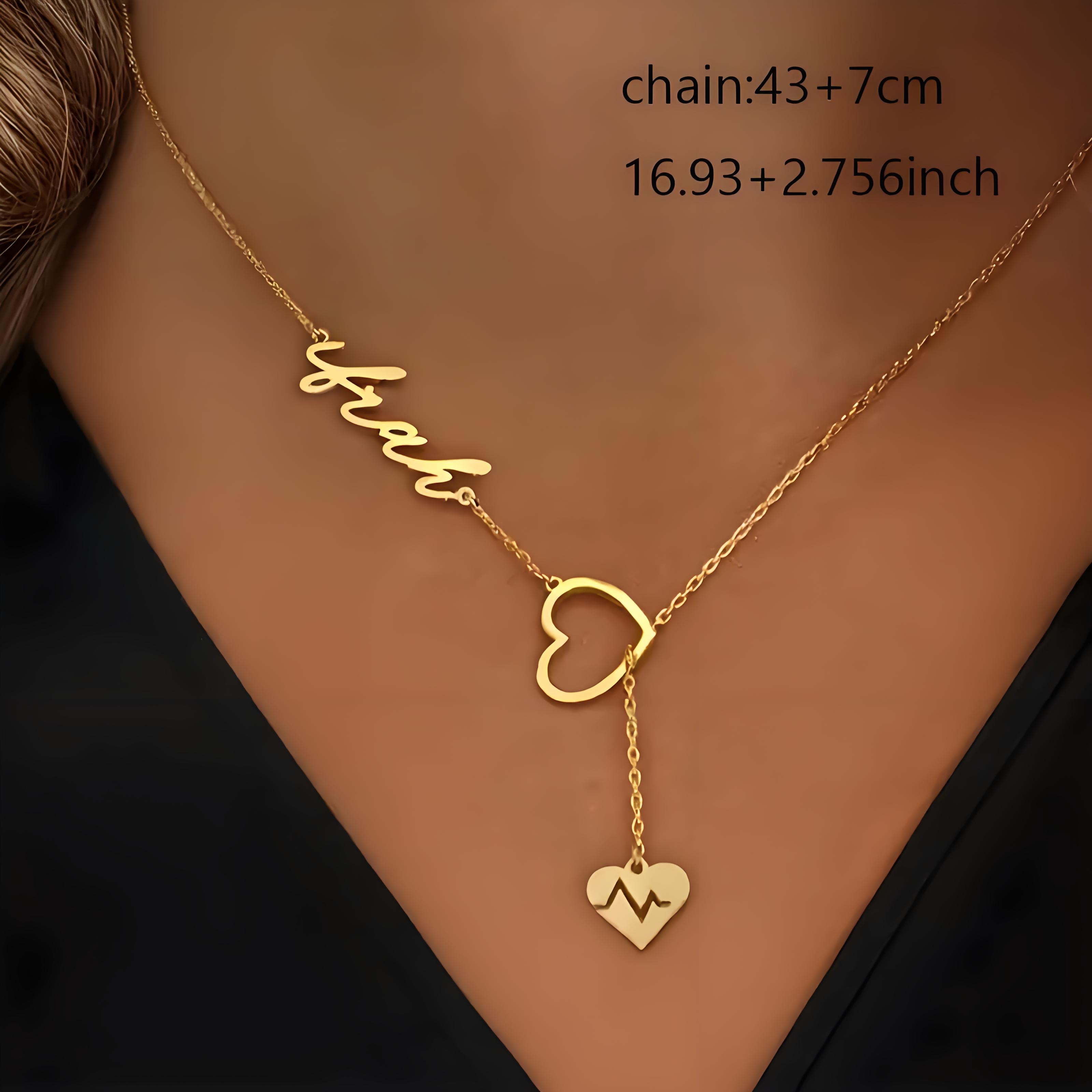 Kişiye Özel Çift Kalp Atışı İs - Birth Flower Necklace incelemesi ve fiyatı